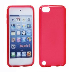 iPod Touch 5 TPU Gel Soft Case (Red)